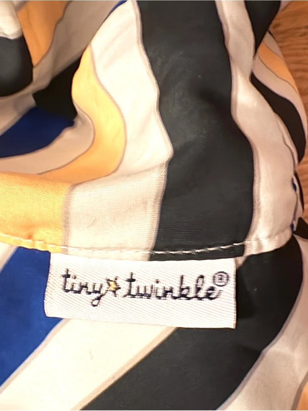 Toddler Bucket Hat with Retro Stripes